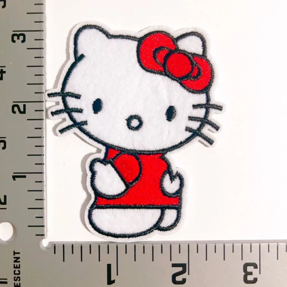A11-Red Hello Kitty‎ Cartoon-Iron on patch